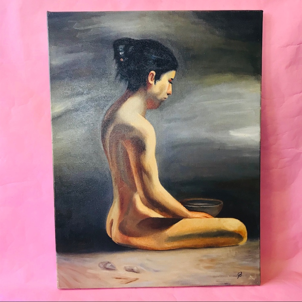 Original oil painting on canvas